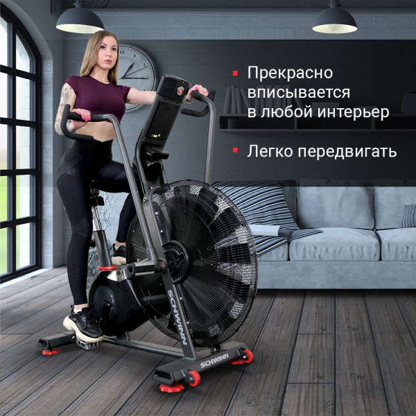 Велотренажер Schwinn Airdyne AD8, air bike (100475)