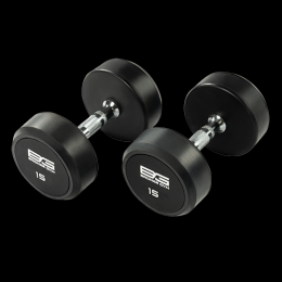 BRONZE GYM BG-PA-DB-R150 Гантель обрезиненная 15 кг