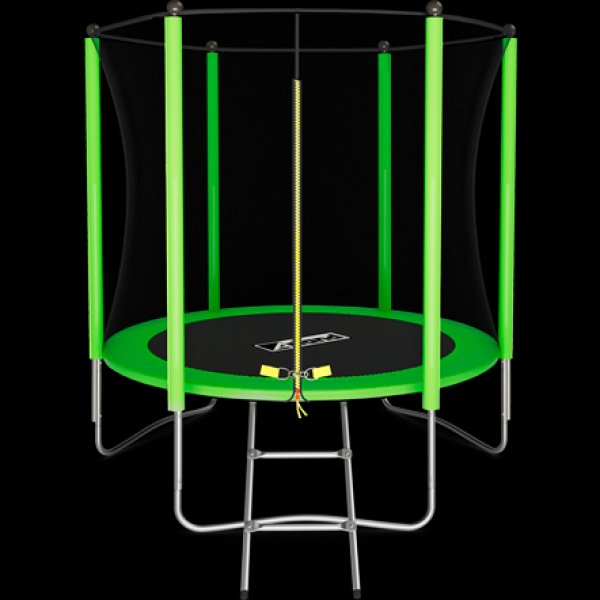 Батут ARLAND 6FT с внешней страховочной сеткой и лестницей