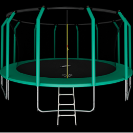Батут премиум 16FT с внутренней страховочной сеткой и лестницей