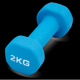 Гантель для аэробики неопреновая PRCTZ NEOPRENE DUMBBELL, 2 кг.