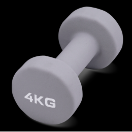 Гантель для аэробики неопреновая PRCTZ NEOPRENE DUMBBELL, 4 кг.