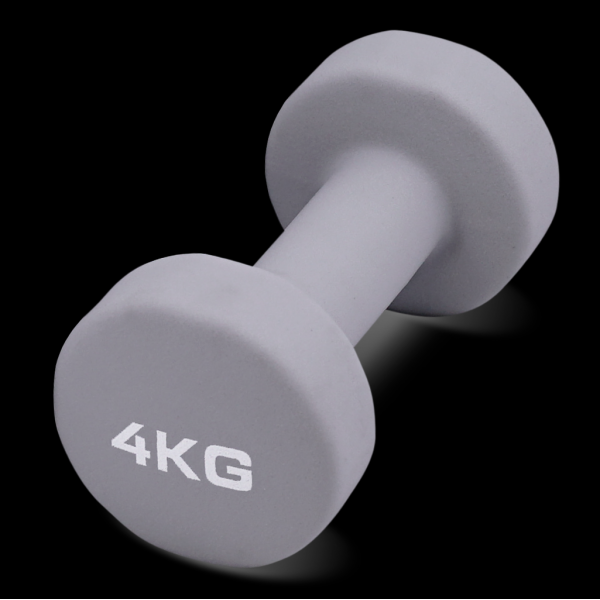 Гантель для аэробики неопреновая PRCTZ NEOPRENE DUMBBELL, 4 кг.