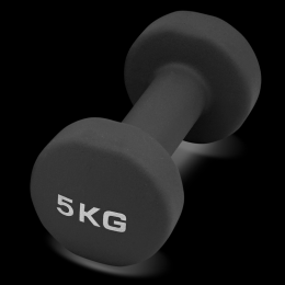 Гантель для аэробики неопреновая PRCTZ NEOPRENE DUMBBELL, 5 кг.