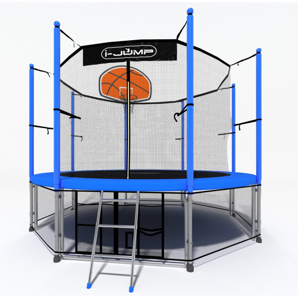 Батут i-Jump Basket 14ft blue