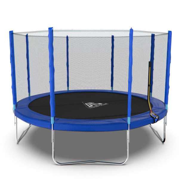 Батут DFC Trampoline Fitness с сеткой 12ft