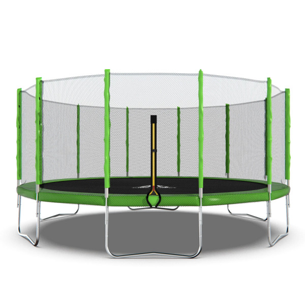 Батут DFC Trampoline Fitness с сеткой 16ft