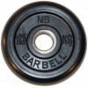 Диск обрезиненный BARBELL MB (металлическая втулка) 1.25 кг / диаметр 26 мм