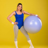 Гимнастический мяч антивзрыв D65 см PROFI-FIT