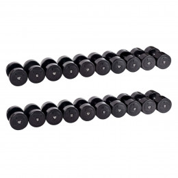 Гантельный ряд POWER (шаг 2,5 кг, 10 пар) PROFI-FIT 27,5-50 кг