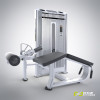 E-7001A Сгибание ног лежа (Prone Leg Cur). Стек 110 кг.