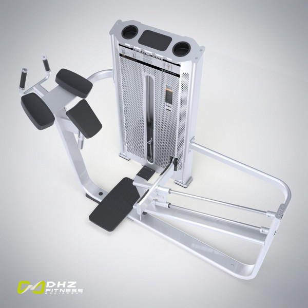 E-7024A Глют-машина. Ягодичные (Glute Isolator). Стек 110 кг.