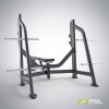 E-7043 Скамья-стойка для жима штанги лежа (Olympic Bench)