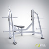 E-7043 Скамья-стойка для жима штанги лежа (Olympic Bench)