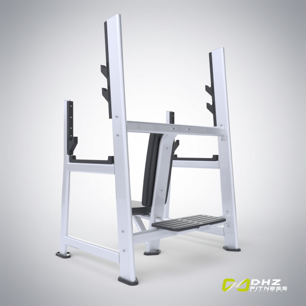 E-7051 Скамья для вертикального жима штанги (Olympic Seated Bench)