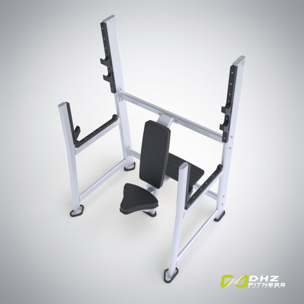 E-7051 Скамья для вертикального жима штанги (Olympic Seated Bench)