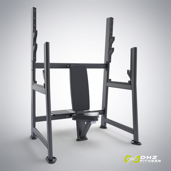 E-7051 Скамья для вертикального жима штанги (Olympic Seated Bench)