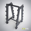 E-7055 Стойка для штанг 10 шт ( Barbell Rack)