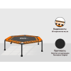 Батут UNIX Line FITNESS Lite Orange (130 cm)