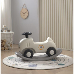 Машинка-качалка-беговел UNIX Kids First Car (2 in 1) Grey