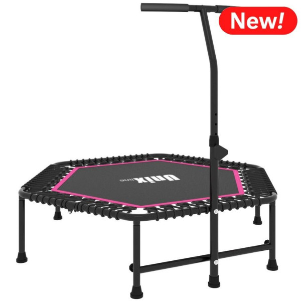 Батут UNIX line FITNESS Pink (130 cm)