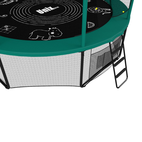 Батут UNIX line SUPREME GAME 8 ft (green)