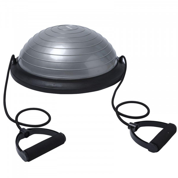Полусфера балансировочная UNIX Fit Bosu с эспандерами, 46 см