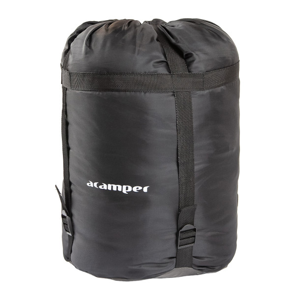 Спальный мешок ACAMPER NORDLYS 2*200г/м2 (black-red)