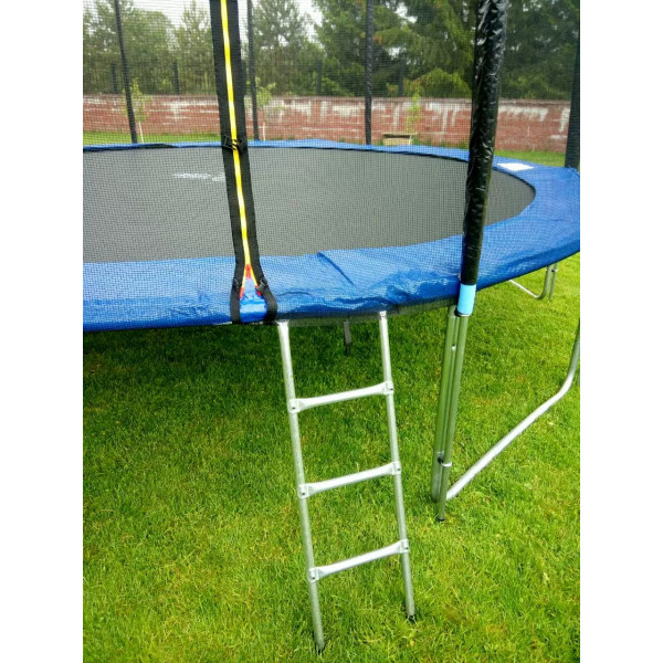 Батут Atlas Sport 435 см (14ft) PRO (усиленные опоры) BLUE