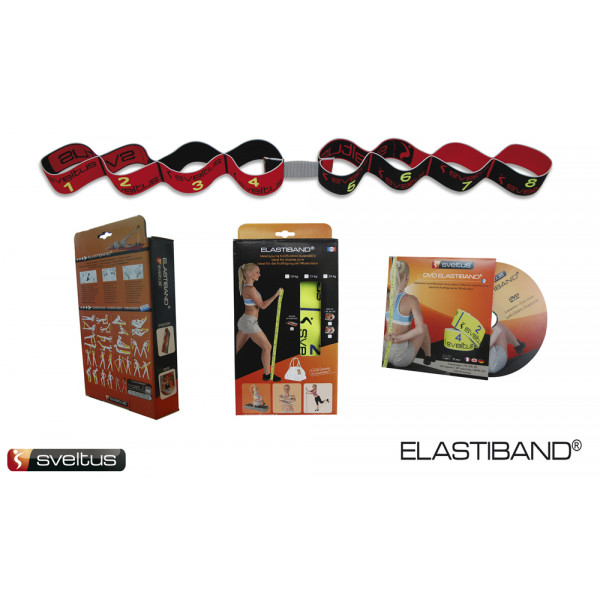 Эспандер Elastiband 3 сопротивления (DVD и постер в комплекте)