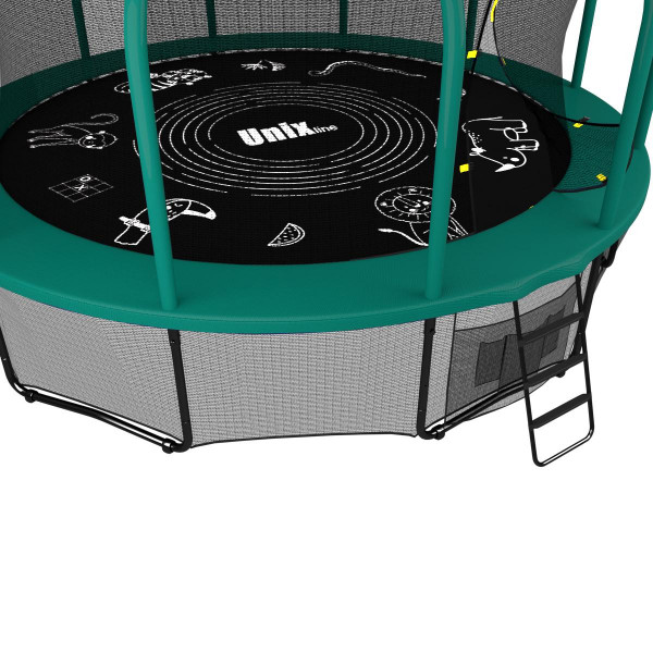 Батут UNIX line SUPREME GAME 16 ft (green)