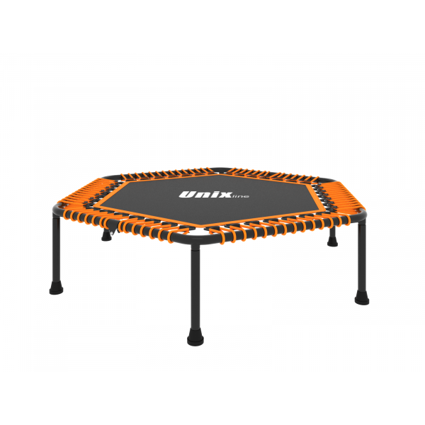 Батут UNIX Line FITNESS Lite Orange (130 cm)