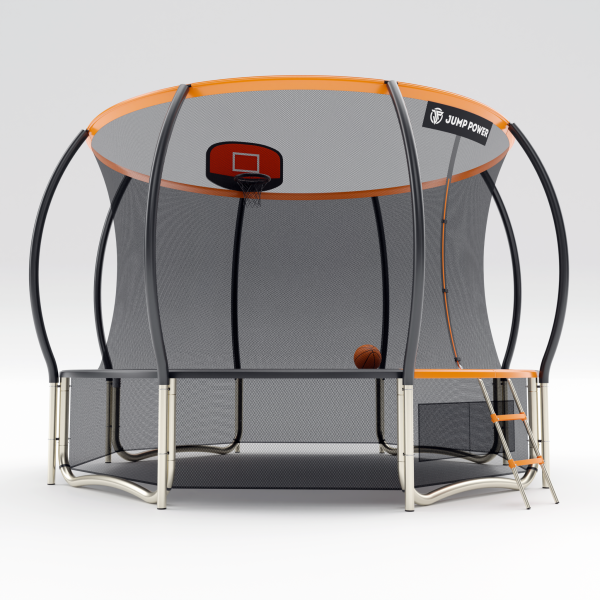 Батут Jump Power 12 ft Pro Inside Basket Orange