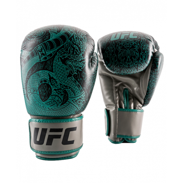 Перчатки для бокса UFC PRO Thai Naga 12 Oz - зеленые