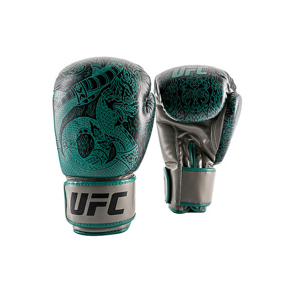 Перчатки для бокса UFC PRO Thai Naga 12 Oz - зеленые