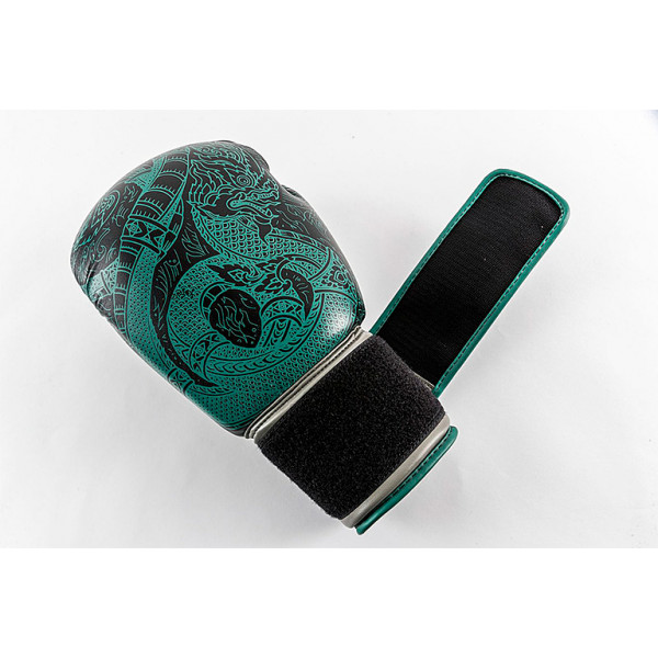 Перчатки для бокса UFC PRO Thai Naga 12 Oz - зеленые