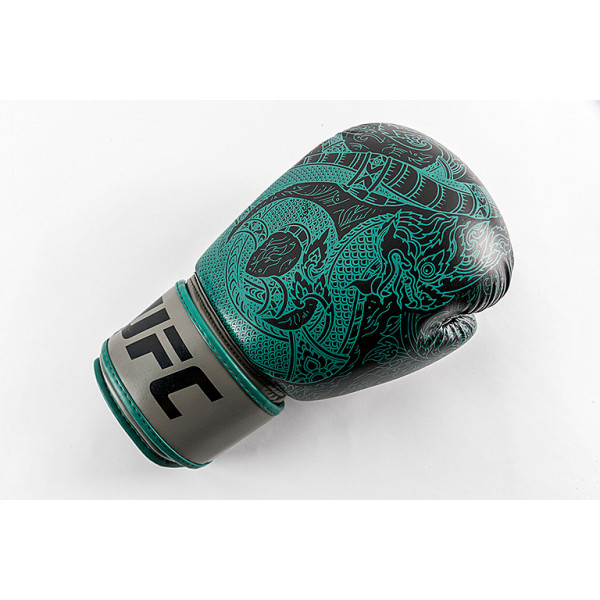 Перчатки для бокса UFC PRO Thai Naga 14 Oz - зеленые