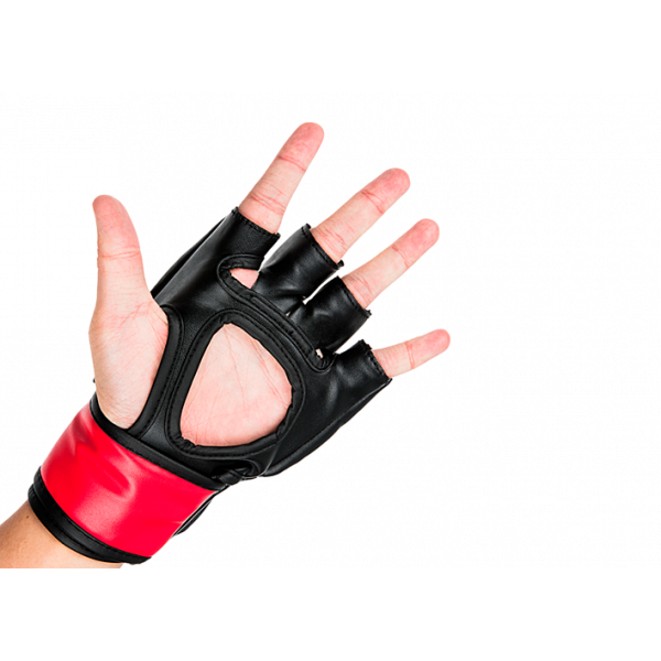UFC Перчатки MMA для грэпплинга 5 унций красные L/XL