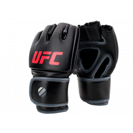 UFC Перчатки MMA для грэпплинга 5 унций чёрные L/XL