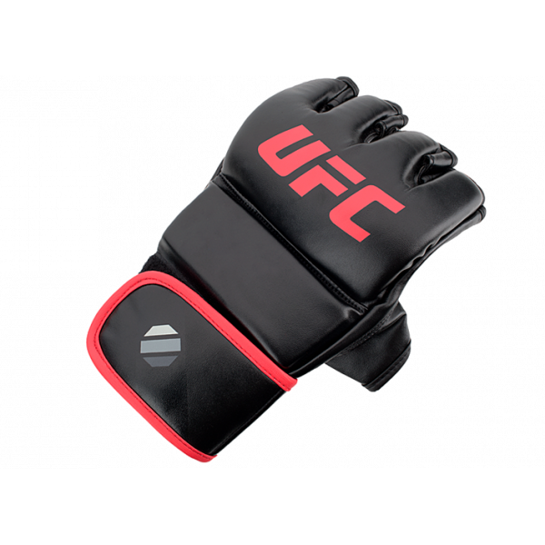 UFC Перчатки MMA тренировочные 6 унций чёрные S/M