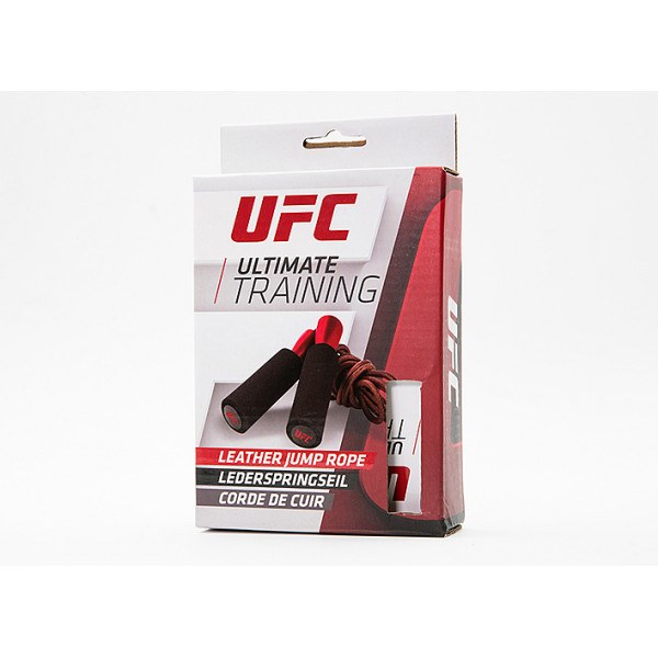 Скакалка кожаная UFC