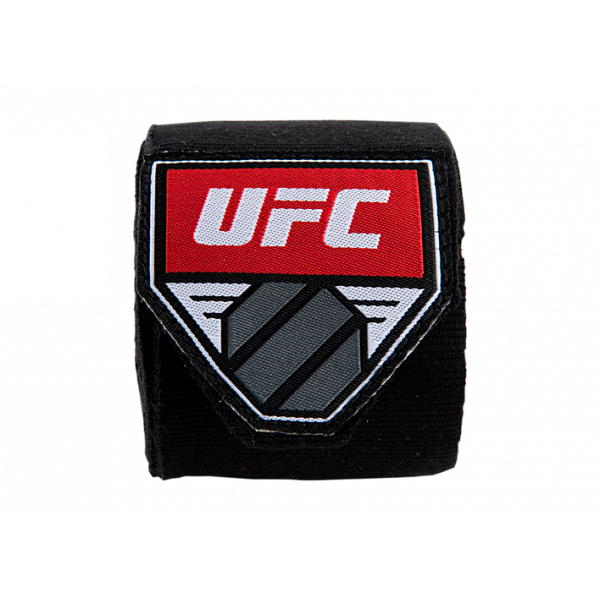 UFC Бинт боксерский 4,5 м черный
