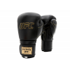 UFC Премиальные тренировочные перчатки на липучке чёрные - 12 Oz