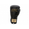 UFC Премиальные тренировочные перчатки на липучке чёрные - 14 Oz