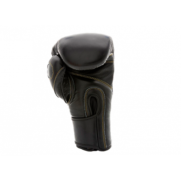 UFC Премиальные тренировочные перчатки на липучке чёрные - 16 Oz