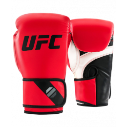 UFC Pro Fitness  Перчатки тренировочные для спарринга красные - 6 Oz