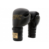 UFC Премиальные тренировочные перчатки на шнуровке черные - 16 Oz