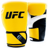 UFC Pro Fitness Перчатки тренировочные для спарринга желтые - 8 Oz