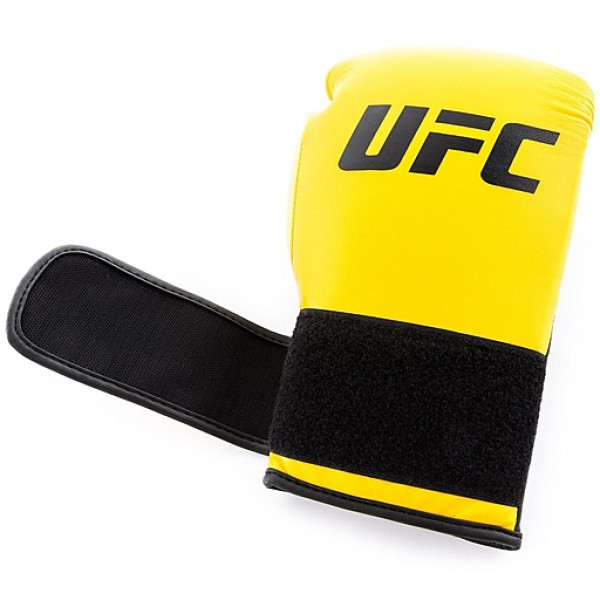UFC Pro Fitness Перчатки тренировочные для спарринга желтые - 8 Oz