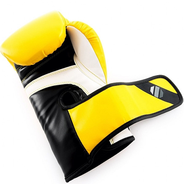 UFC Pro Fitness Перчатки тренировочные для спарринга желтые - 14 Oz